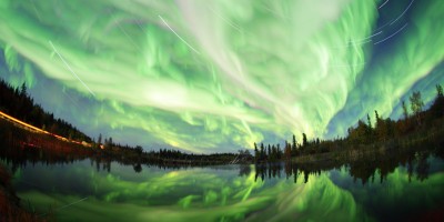 Northern Lights (panorama)