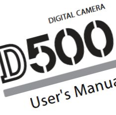Nikon D500 user manuals – ready for download